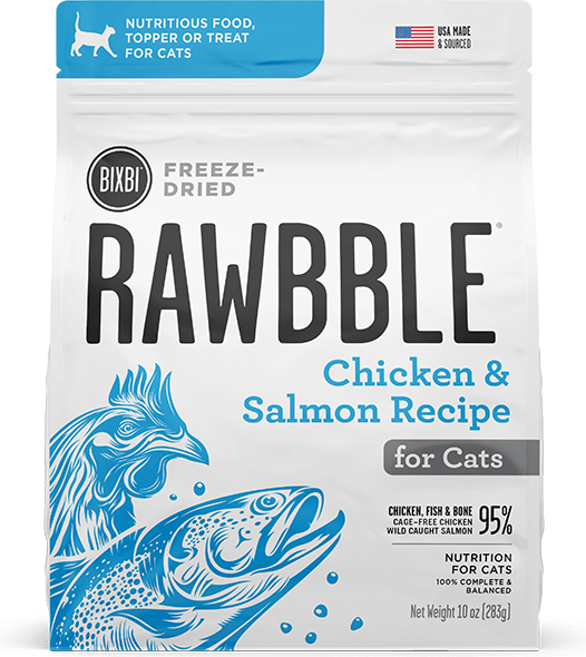 BIXBI Rawbble Freeze Dried - Chicken & Salmon Recipe